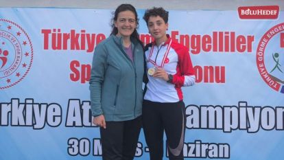GÖRME ENGELLİLER TÜRKİYE ATLETİZM ŞAMPİYONASI YAPILDI