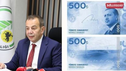 TANJU ÖZCAN 500 TL'LİK YENİ BANKNOTLARA ERDOĞAN'IN RESMİNİN YAKIŞACAĞINI SÖYLEDİ