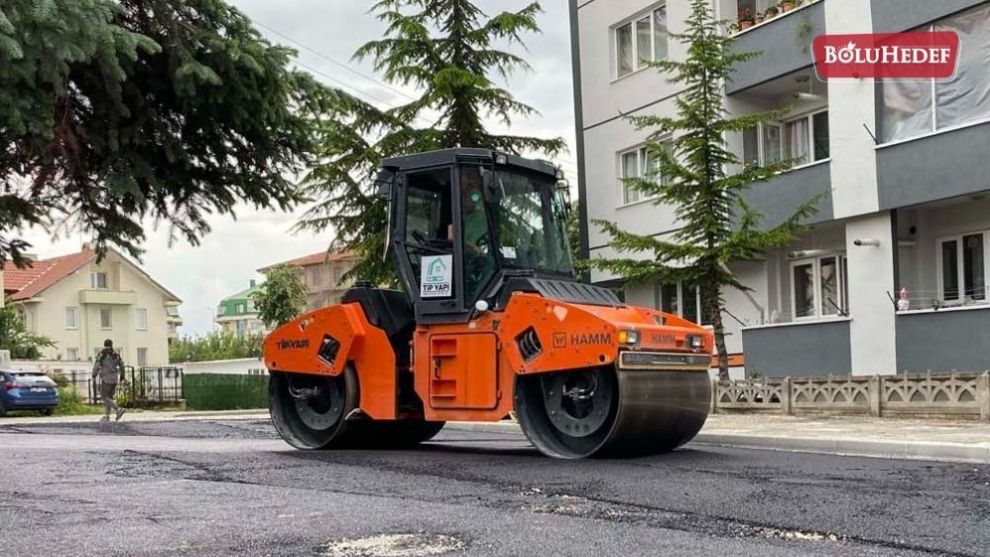BOLU’DA BULVAR VE SOKAKLAR YENİLENİYOR
