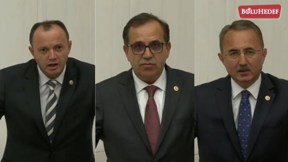 BOLU'NUN VEKİLLERİ NAMUS VE ŞEREF SÖZÜ VERDİ