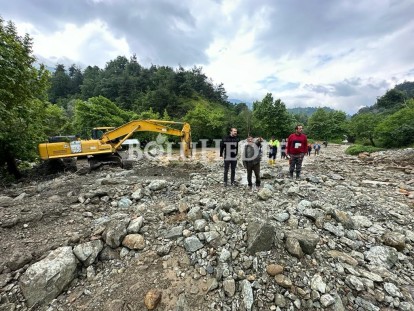 KAYMAKAM FATİH ÇEVİK SAĞANAKTAN ETKİLENEN KÖYLERDE
