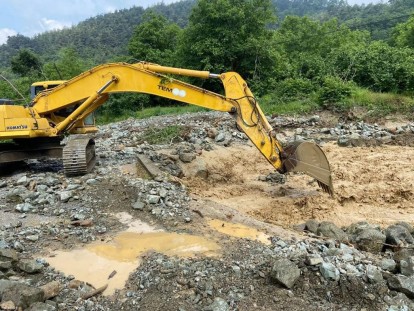 MUDURNU’DAKİ HEYELAN KAMERAYA BÖYLE YANSIDI