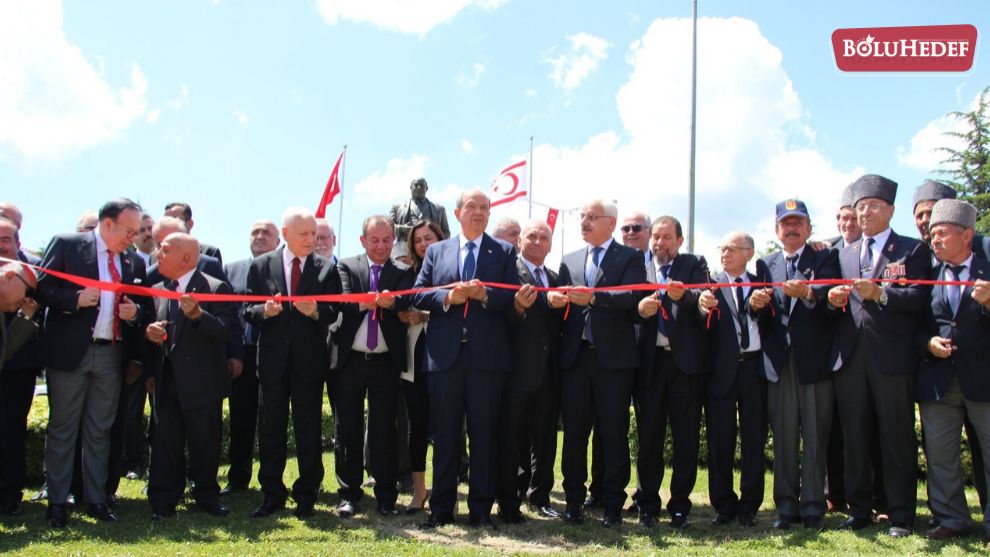 RAUF DENKTAŞ HEYKELİ BOLU'DA TÖRENLE AÇILDI