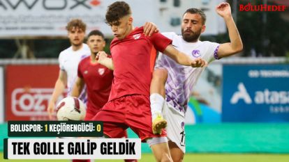 BOLUSPOR: 1 KEÇİÖRENGÜCÜ: 0