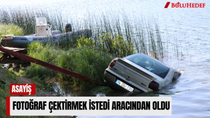 FOTOĞRAF ÇEKTİRMEK İSTEDİ ARACINDAN OLDU