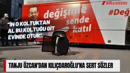 “İN O KOLTUKTAN AL BU KOLTUĞU GİT EVİNDE OTUR” 