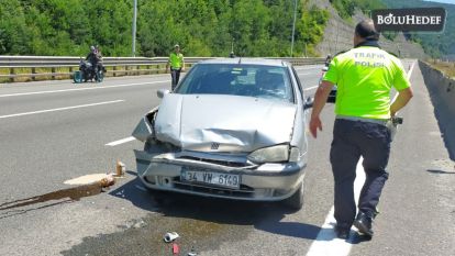 1 KİŞİ HASTANEYE KALDIRILDI