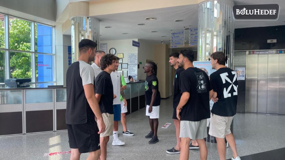 BOLUSPORLU FUTBOLULARA SAĞLIK TESTİ