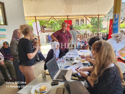 MUDURNU TAŞÇILAR KÖYÜNDE SAĞLIK TARAMASI YAPILDI