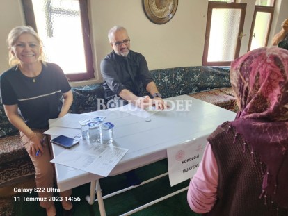 MUDURNU TAŞÇILAR KÖYÜNDE SAĞLIK TARAMASI YAPILDI
