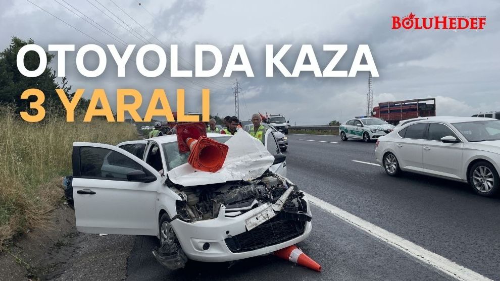 OTOYOLDA KAZA : 3 YARALI