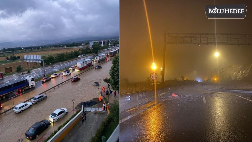 SAĞANAK TOPRAK KAYMASI VE SU TAŞKINLARINA NEDEN OLDU