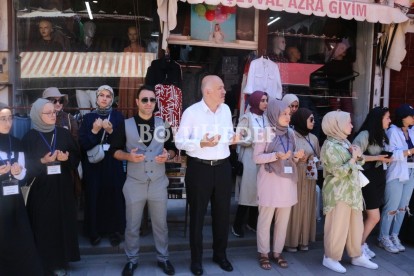ANADOLUYUZ BİZ PROJESİ ÖĞRENCİLERİ AHİ KENTİ MUDURNU'DA