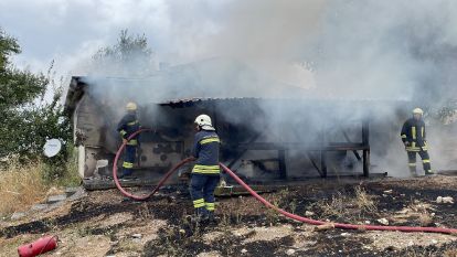 Bolu'da bir evde çıkan yangın söndürüldü