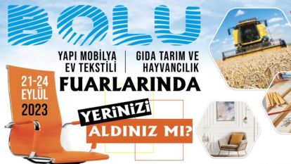 Bolu'da Gıda Tarım ve Hayvancılık Fuarı düzenlenecek