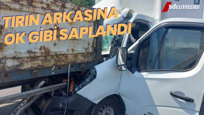 TIRIN ARKASINA OK GİBİ SAPLANDI