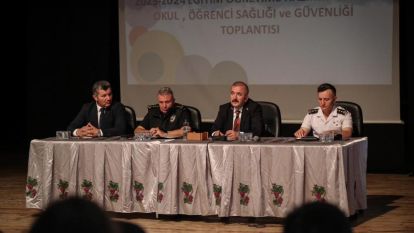 Tokat'ta okulların güvenliğinin artırılmasına yönelik toplantı yapıldı