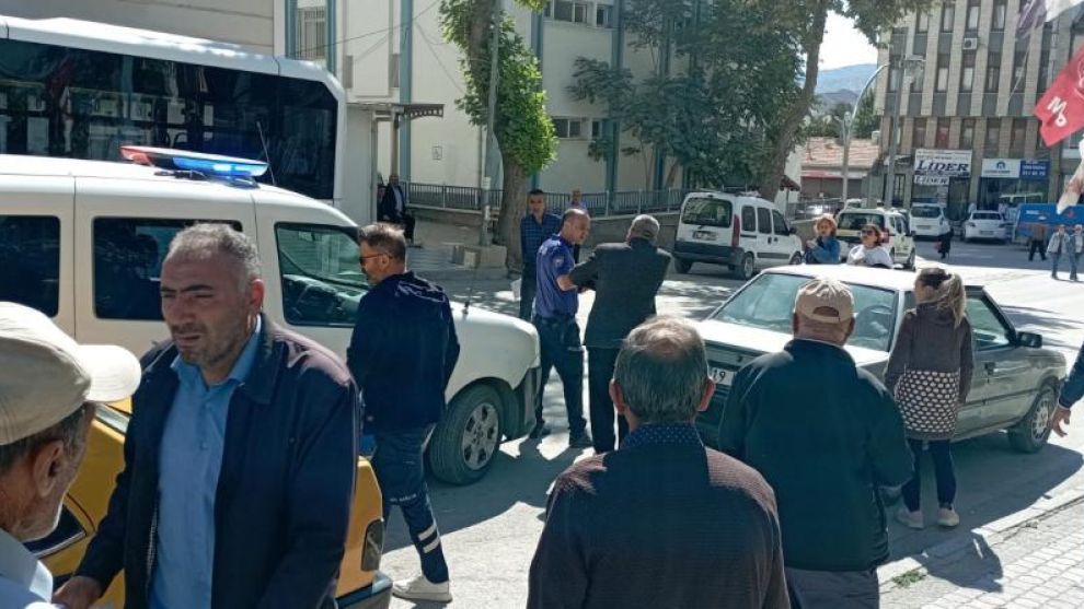 Çorum’da otomobilin çarptığı yaya yaralandı
