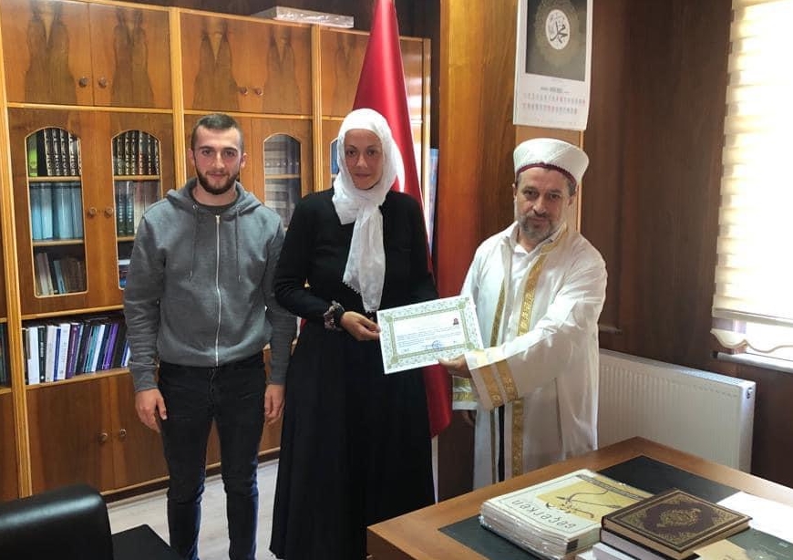 Fransız vatandaşı Cindy Maylene, Trabzon’da Müslüman oldu