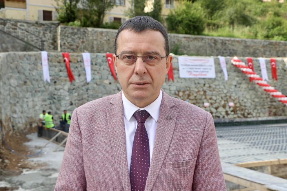 Maçka’da Aile Sağlığı Merkezi ve 112 Acil İstasyonu’nun temeli törenle atıldı