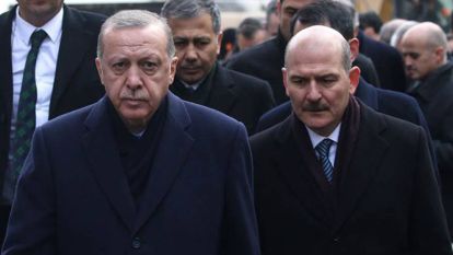 CUMHURBAŞKANI ERDOĞAN VE SÜLEYMAN SOYLU BİR ARAYA GELDİ