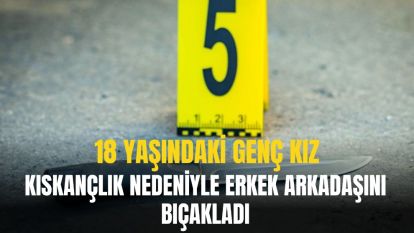 ERKEK ARKADAŞINI BIÇAKLADI