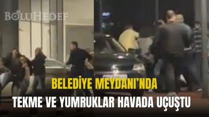 TEKME VE YUMRUKLAR HAVADA UÇUŞTU
