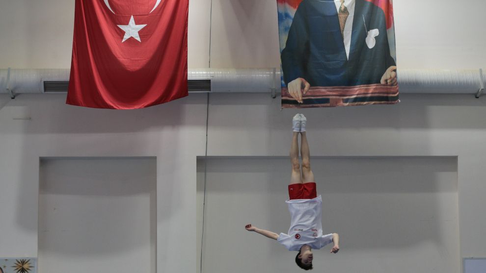BOLU'DA KAMPA GİRDİLER