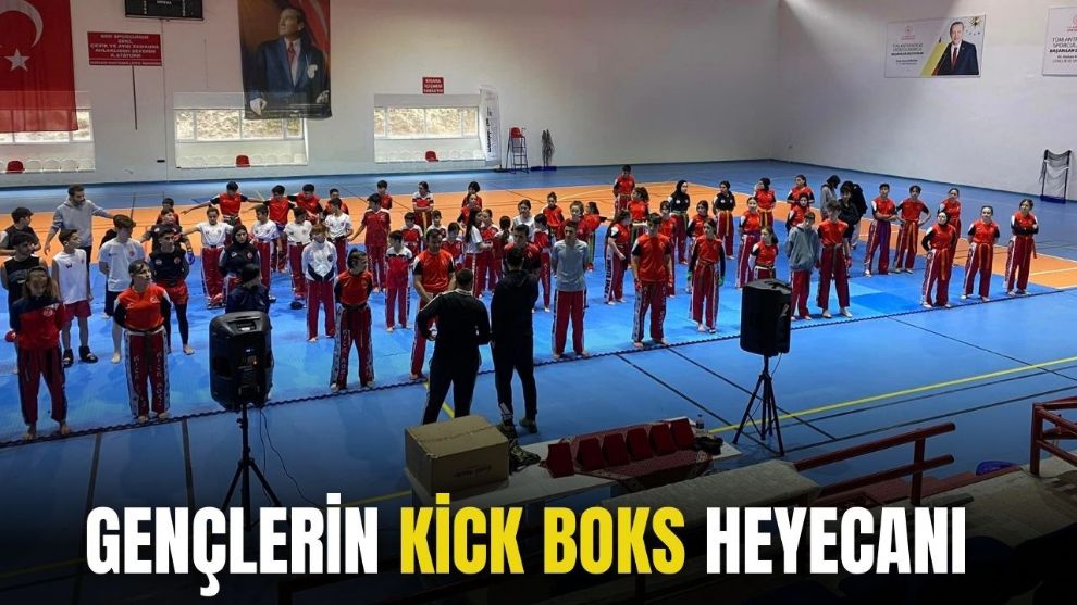 GENÇLERİN KİCK BOKS HEYECANI