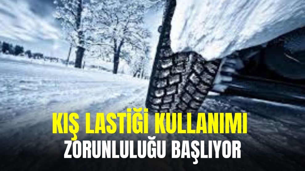 Kış Lastiği Kullanımı Zorunluluğu Başlıyor.