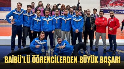 BAİBÜ'LÜ ÖĞRENCİLERDEN BÜYÜK BAŞARI