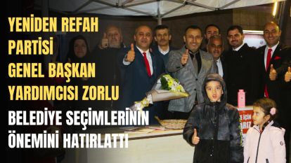 BELEDİYE SEÇİMLERİNİN ÖNEMİNİ HATIRLATTI
