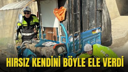 HIRSIZ KENDİNİ ELE VERDİ