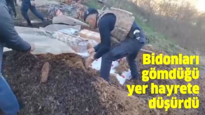 Sahte içki yapıyordu
