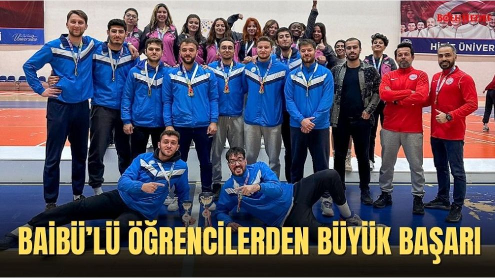 BAİBÜ'LÜ ÖĞRENCİLERDEN BÜYÜK BAŞARI