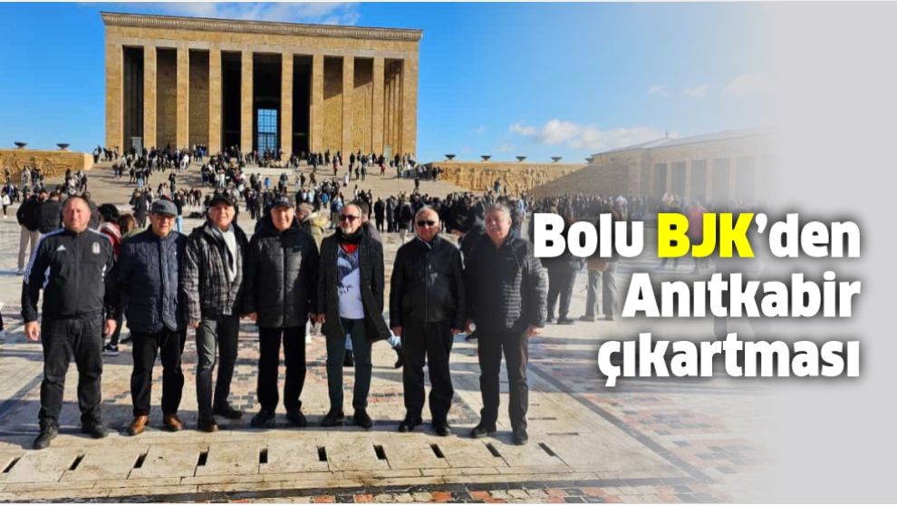 Bolu Beşiktaşlılardan Anıtkabir çıkartması