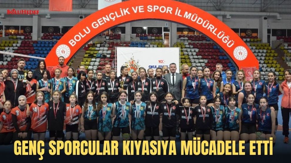GENÇ SPORCULAR KIYASIYA MÜCADELE ETTİ