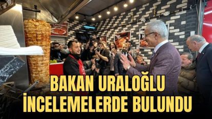 BAKAN URALOĞLU DÜZCE'DE İNCELEMELERDE BULUNDU