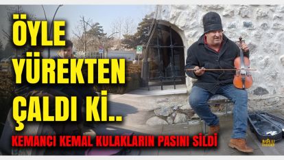 Bolu'da İzzet Baysal caddesinden her gün geçiyoruz güzel seslerini duyuyoruz: Peki kim onlar?