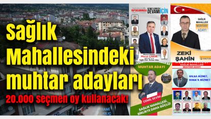Bolu'nun en büyük mahallesinde beş aday: 20.000 seçmenli Sağlık Mahallesinde kim kazanacak?