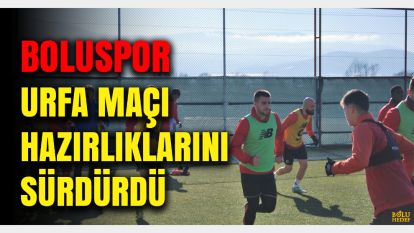 Boluspor, Şanlıurfaspor'a bileniyor