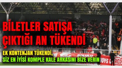 Boluspor taraftarları Keçiörengücü deplasmanı biletlerini çıktığı an tüketti: Ek kontenjan istiyorlar