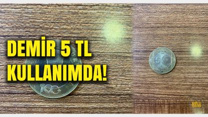 Demir 5 TL artık kullanımda: Kağıt 5 TL tarih mi olacak?