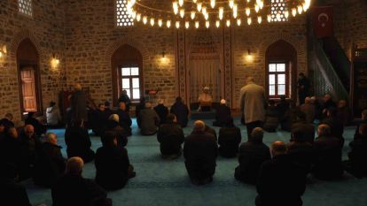 Kanuni Sultan Süleyman'ın yaptırdığı camide 7 yıl sonra ilk namaz