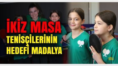 İkizleri yaptıkları sporda ayırmadı