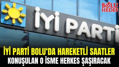 İyi Parti Bolu‘da hareketli saatler...