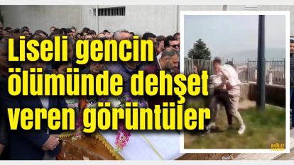 Kocaeli'nde liseli gencin ölümünde dehşet veren görüntüler