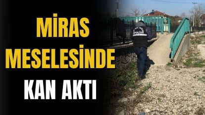  MİRAS MESELESİNDE KAN AKTI