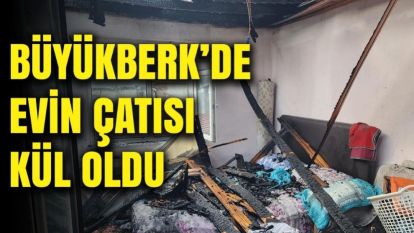 Son Dakika: Bolu'da Büyükberk Köyünde sabah saatlerinde korkutan yangın!