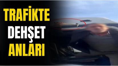 Trafikte tartıştığı adama çekiçle saldırdı